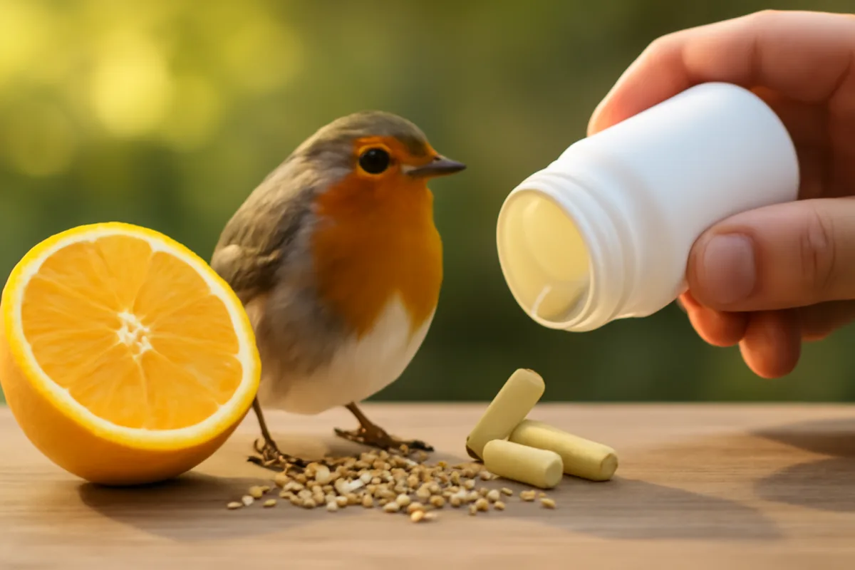 Integrazione di vitamina D per uccellini: naturale o con integratori?