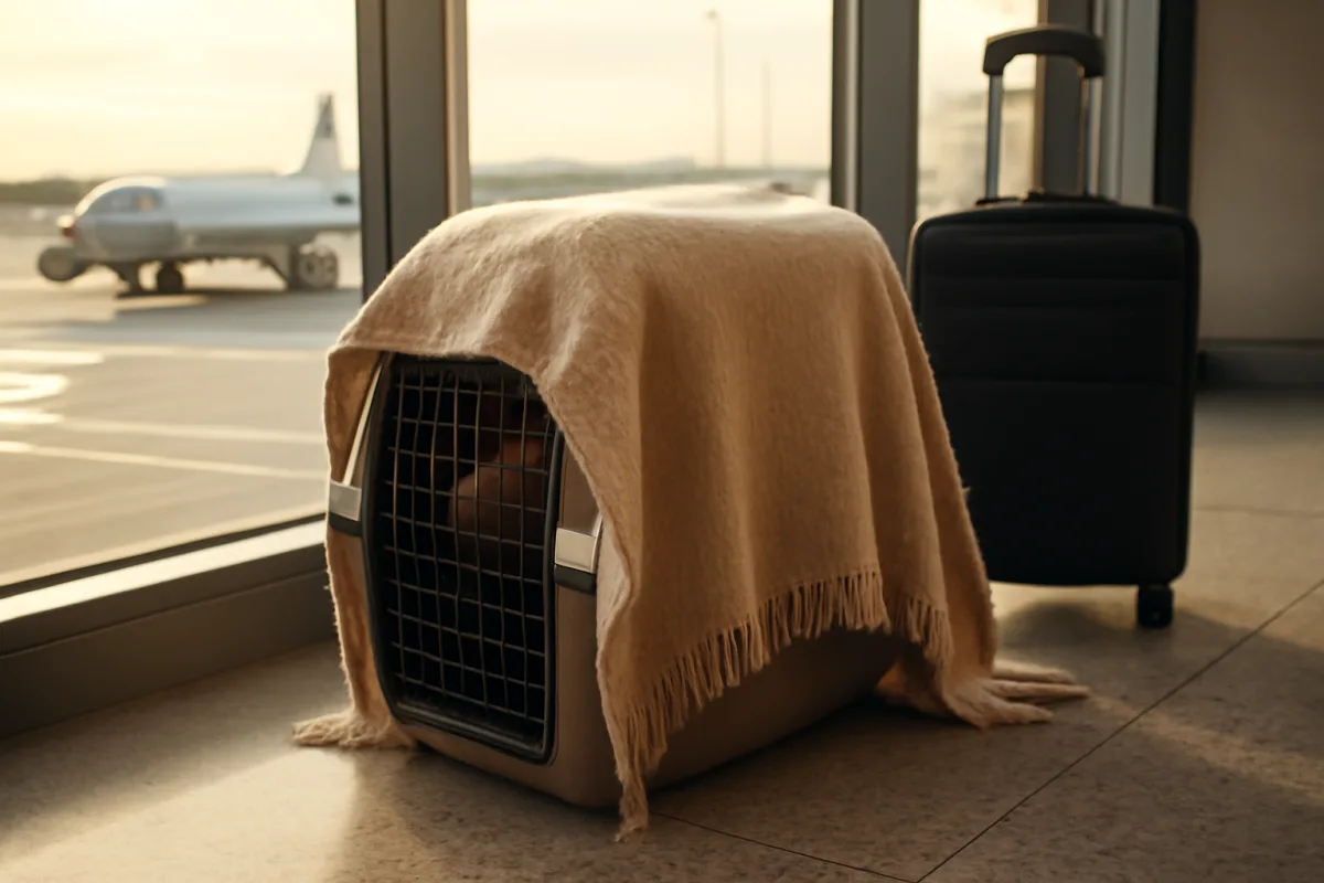 Coperta sulla gabbia in viaggio: serve veramente o può essere pericolosa?